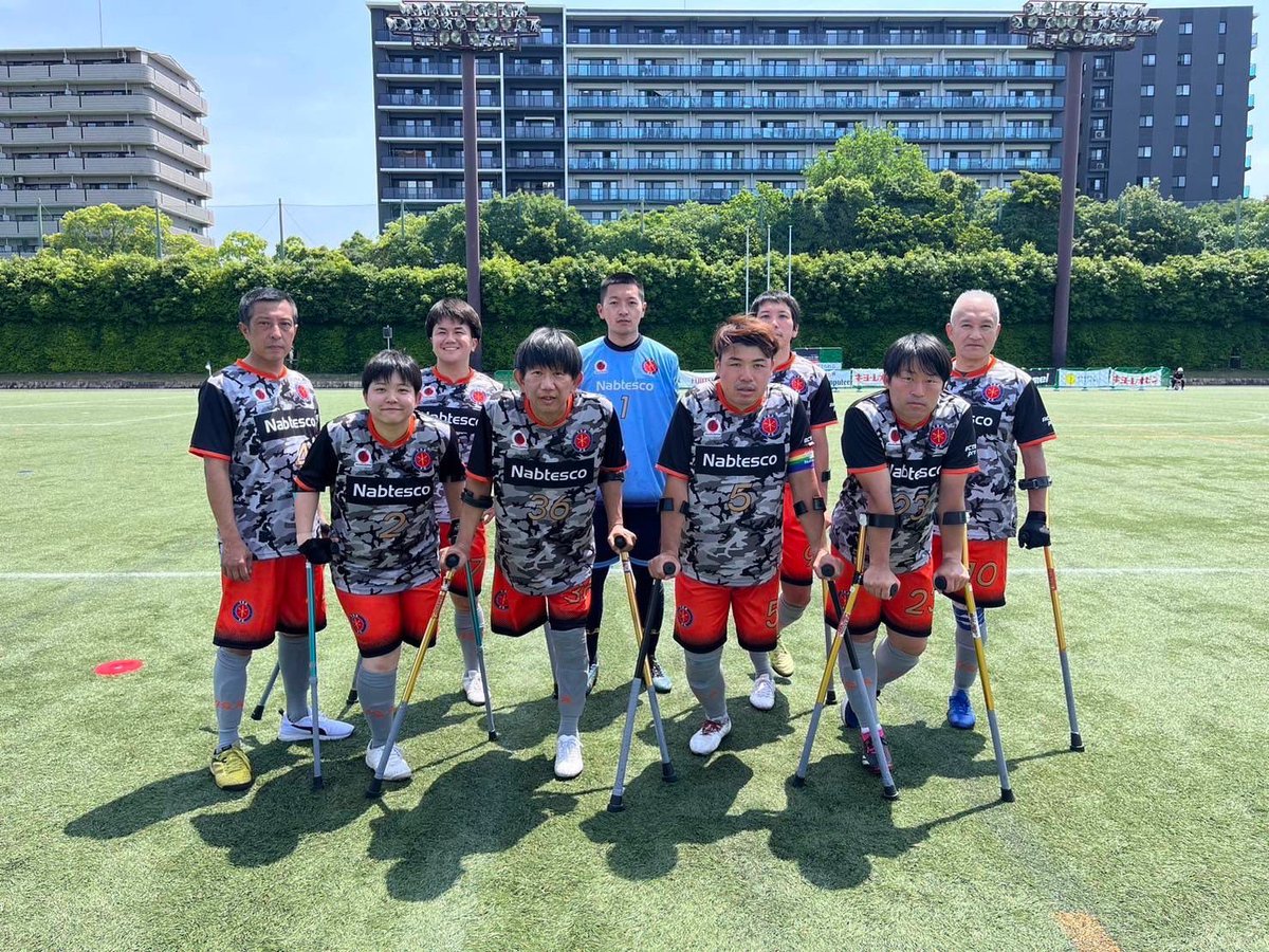 matsu3_v's tweet photo. #アンプティサッカー #レオピン杯
最終結果3位
3勝1敗　得点6点、失点3
（個人：3ゴール、2アシスト）
限られた人数でなんとか頑張った⚽️ https://t.co/UXQaKzzevc