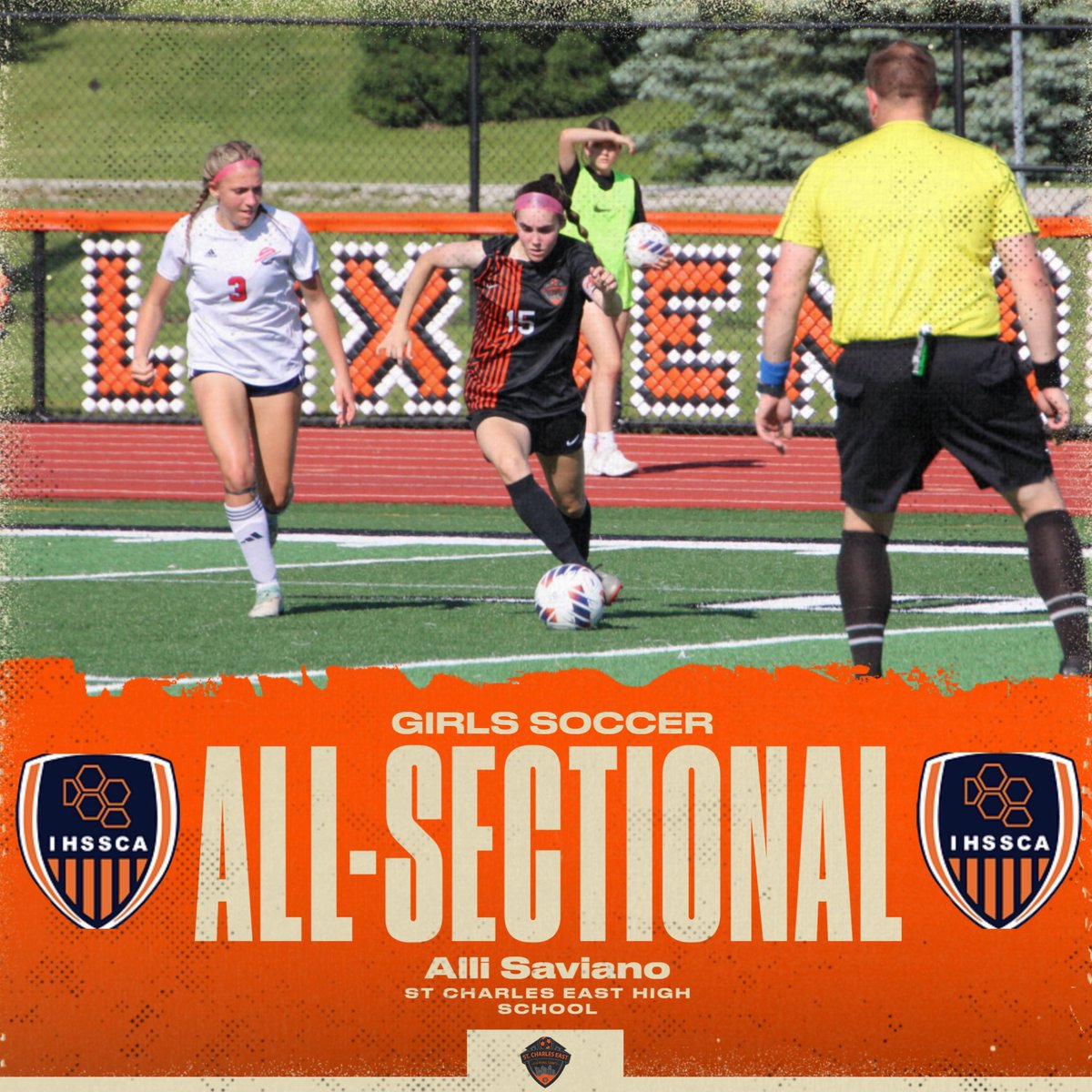 Congratulations to Alli Saviano on earning All-Sectional Honors. She finished 2024 with 15 goals and 13 Assists. 27 career goals and 33 career assists (#15 All-Time). ⚜️⚽️