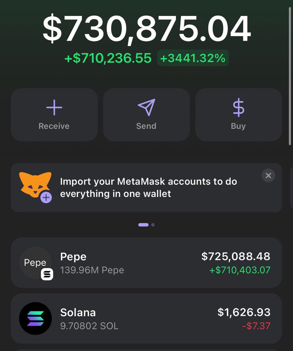Saraaapf's tweet photo. $PEPE https://t.co/Lbg1TSic4w https://t.co/8nx9tbqrtW