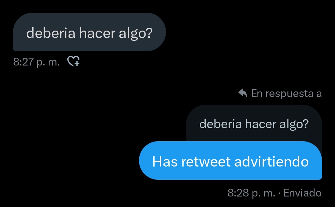 No entren a los liks
Hagan retweet advirtiendo de que no entren a los links en los mensajes