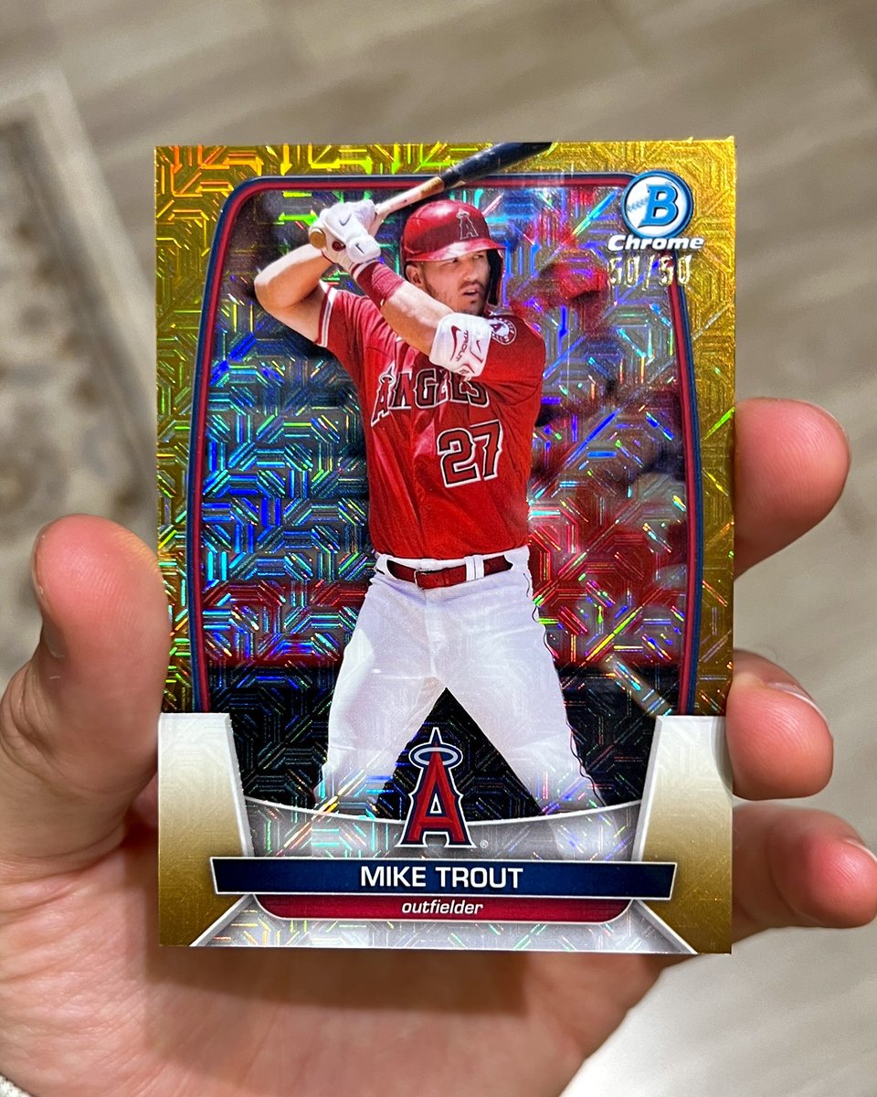 Show us a Mike Trout card from your collection…