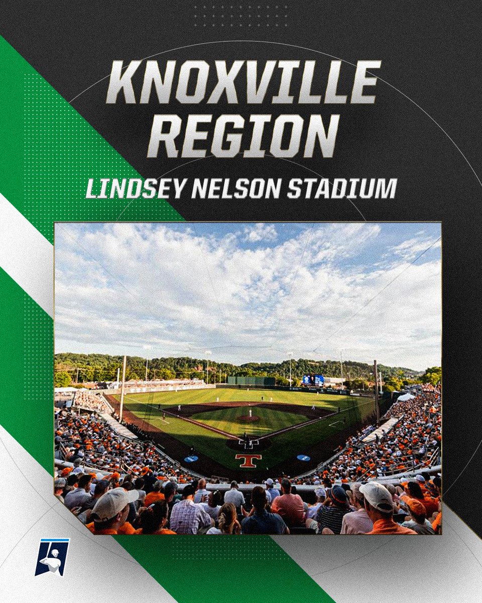 KNOXVILLE REGIONAL

HOST: <a href="/Vol_Baseball/">Tennessee Baseball</a> 

#RoadToOmaha