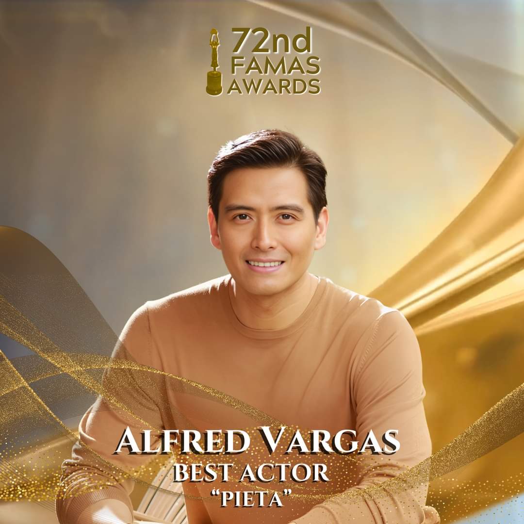 imdantemaglaqui's tweet photo. LOOK: Kathryn Bernardo of "A Very Good Girl" was named Best Actress at the FAMAS Awards 2024. Alfred Vargas and Piolo Pascual shared the Best Actor Award for the movies "Pieta" and "Mallari."
#FAMAS2024 #bestactress #bestactor #AVeryGoodGirl #PIETA #Mallari https://t.co/T2BZyBG343
