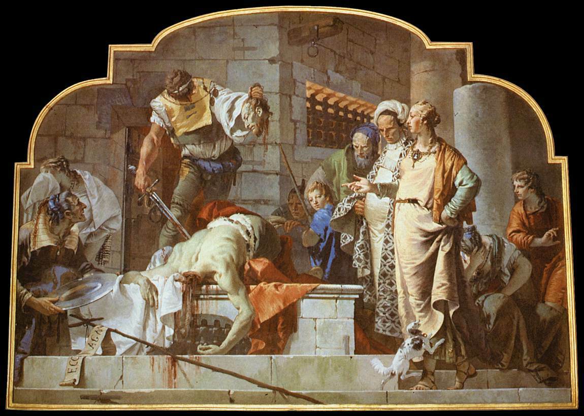 The Beheading of John the Baptist wikiart.org/en/giovanni-ba…