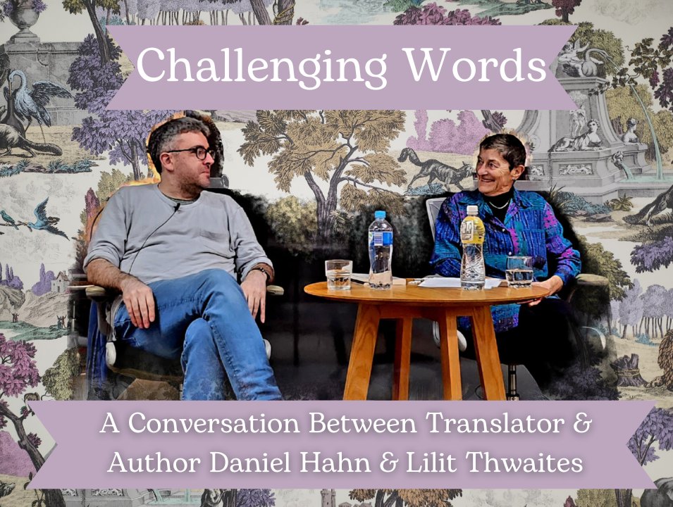 A  lively and interesting conversation between translator and author, Daniel Hahn and AALITRA president, translator Lilit Thwaites, was held in Melbourne this month. Here's the link to. the recording:  youtube.com/watch?v=mBxBLR…