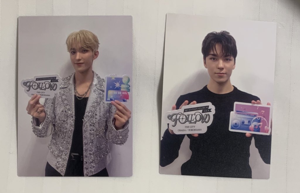 SEVENTEEN スタンプラリー　特典トレカ交換

【譲】ドギョム・バーノン

【求】スングァン・ディノ

まとめて優先/郵送での交換