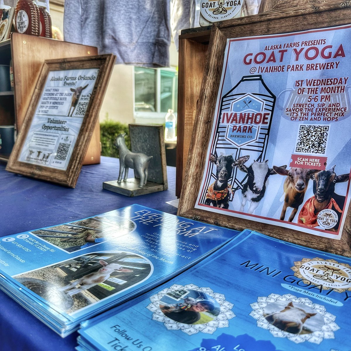 TuckBeck's tweet image. Alaska Farms were by far the real goats of Milk Mart’s Birthday! I can’t believe I got to play with baby goats today! ❤️
.
AlaskaFarmsOrlando.com
.
#MilkDistrict #AlaskaFarmsOrlando
#OrlandoFlorida #TheMilkDistrict
#Goats #BabyGoats #GoatYoga
#MilkMart #MilkMartOrlando 🐮