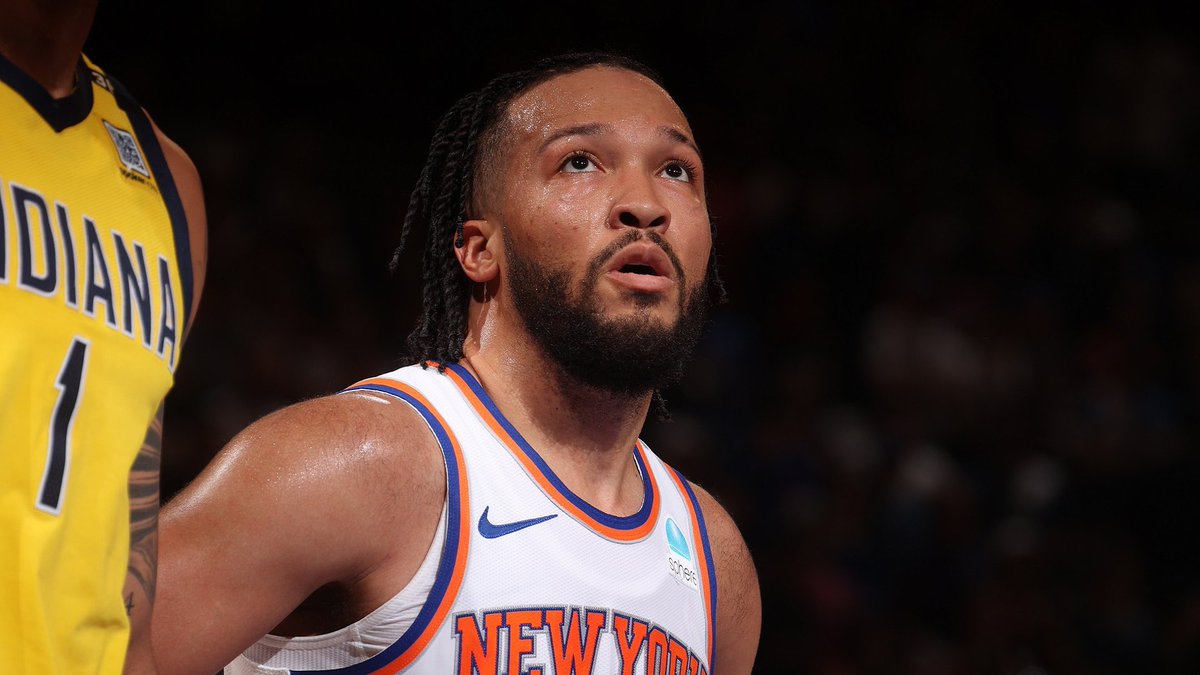 KnicksMuse's tweet photo. NBA Most Points this Postseason:

421 — Jalen Brunson
392 — Luka Doncic
358 — Anthony Edwards
348 — Pascal Siakam
344 — Nikola Jokic

Brunson hasn’t played in a week… https://t.co/njLHoWBjvg