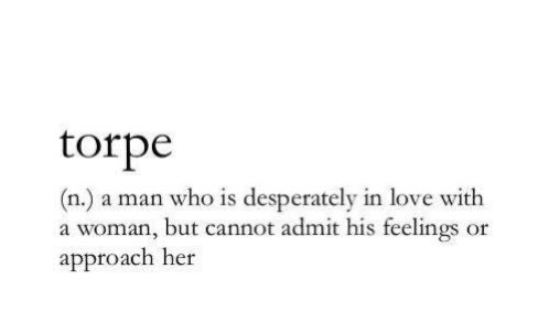 Are you a Torpe ?
