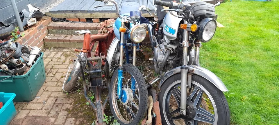 Ad:  4 Honda motorbikes - spares / restoration projects
On eBay here -->> ow.ly/E2zh50RW31r

 #HondaMotorbikes #MotorbikeRestoration #MotorbikeSpares #MotorbikeProjects #ClassicMotorbikes #MotorbikeLovers #MotorbikeLife #MotorbikeCommunity #MotorbikeForSale