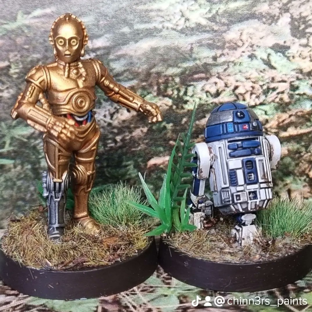These aren't the droids you're looking for.... move along.
#StarWars #StarWarsLegion @atomicmassgames