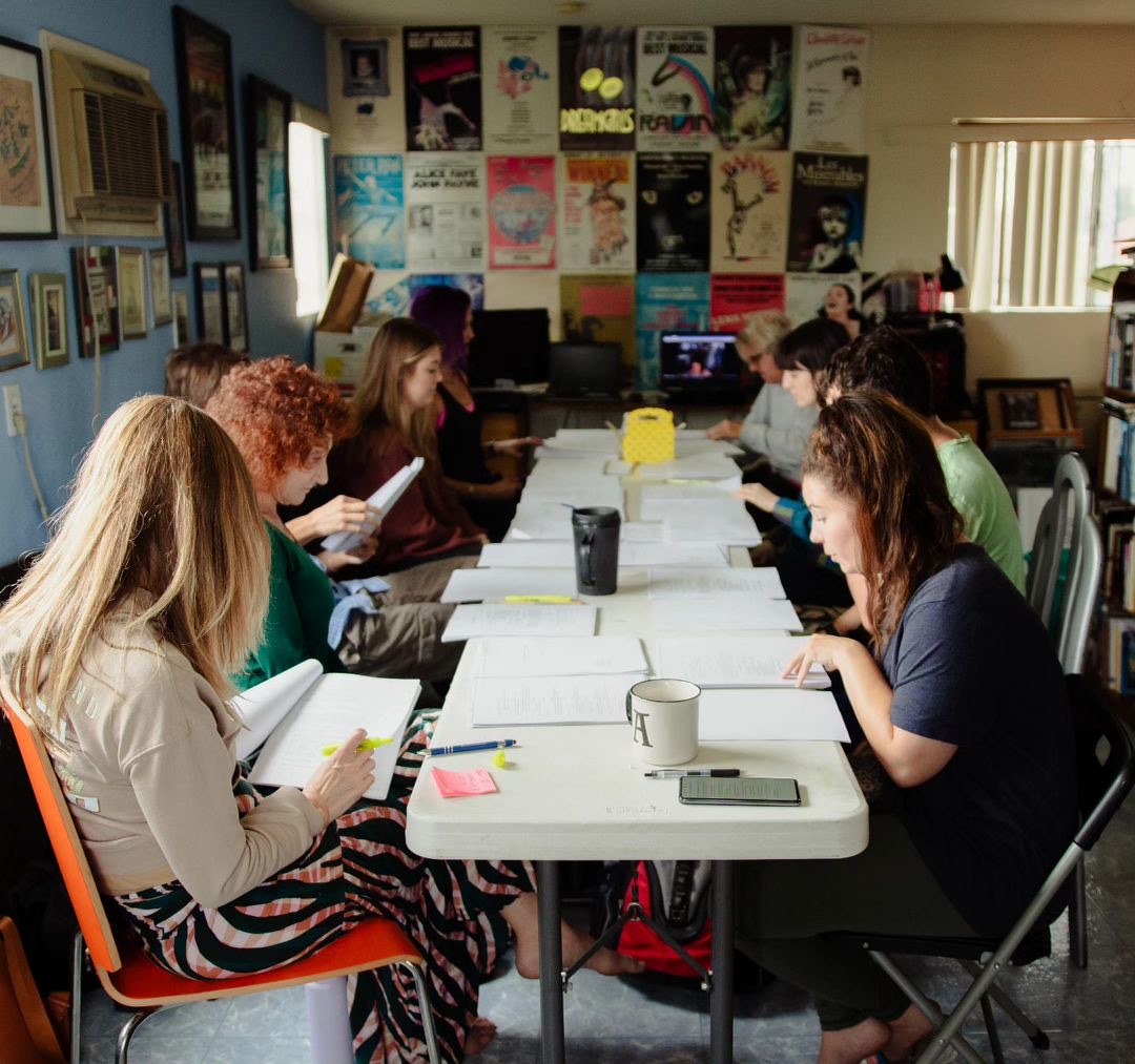 Early stages of adventure! The first table read for Culver City Public Theatre's upcoming summer production of "Gideon and the Blundersnorp".

(Pic courtesy of the show's director, Averi Quinn.)

#gideonmusical #musicaltheatre #musicaltheater #newmusicals #familymusicals