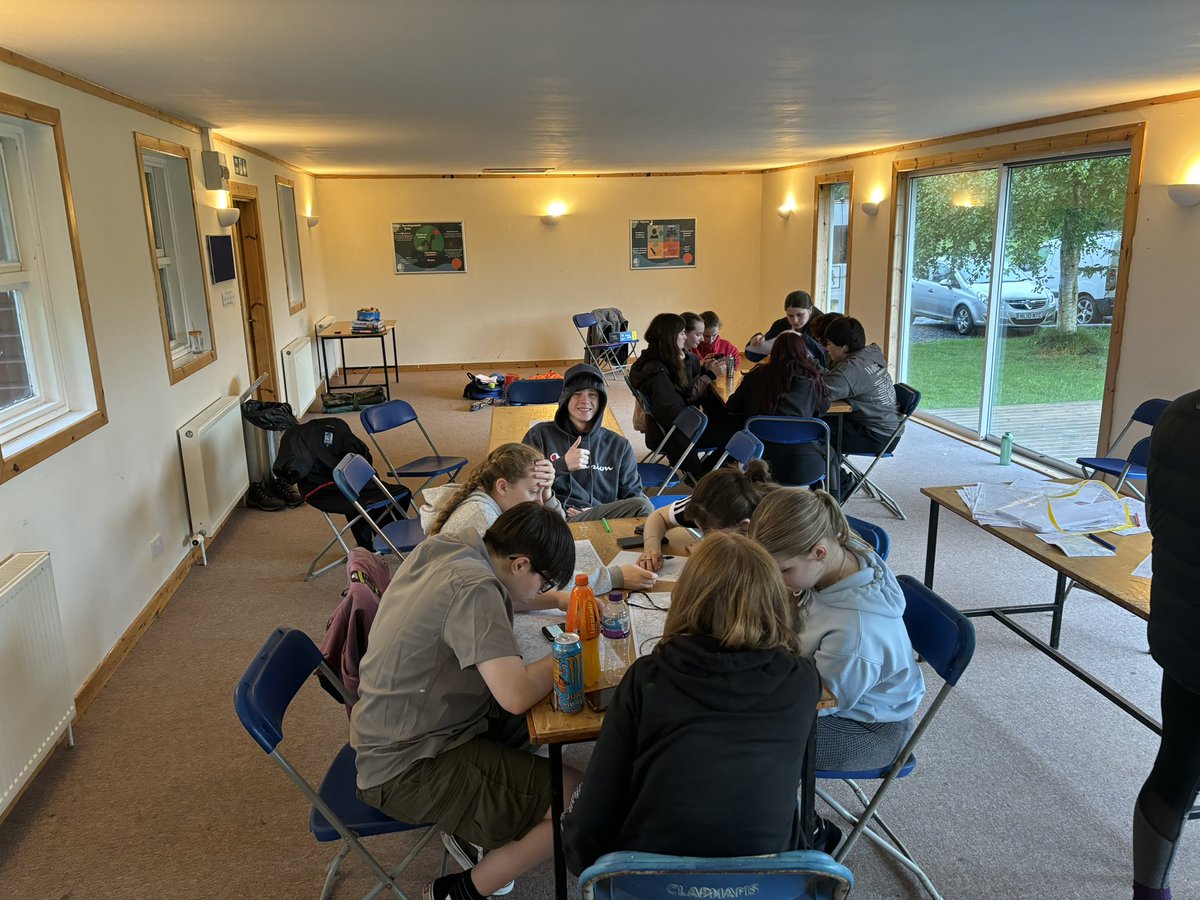 Day 4 NLC DofE Gold DofE residential 
Exploring, sports day and route planning.
#BecauseofCLD #Dofe  @NLCYouthwork @DofEScotland
