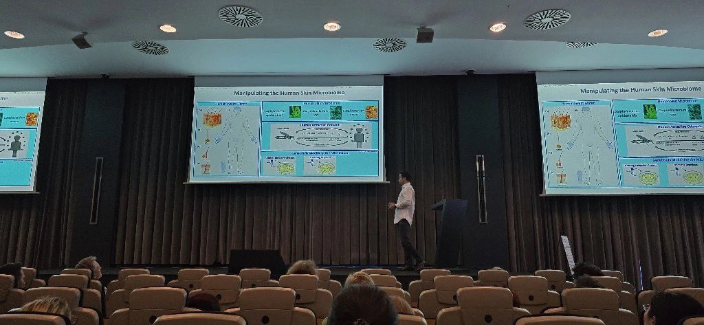 Blessed to present our Skin Microbiome-Mosquito Repellency findings at the GRC  on Genetic BioControl. Good to see old friends and make amazing new ones!! 🧫 🦟 #GRCGeneticBiocontrol