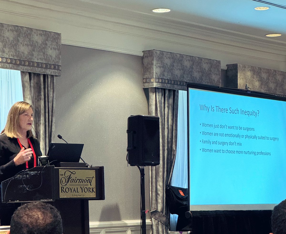 “When you’re accustomed to privilege, equality can feel like oppression” — A bold & timely talk from Dr. Kate Drummond, confronting the effectiveness of current equity-focused efforts (hint: it’ll take 156 years to find out). @UofTNeuroSurge