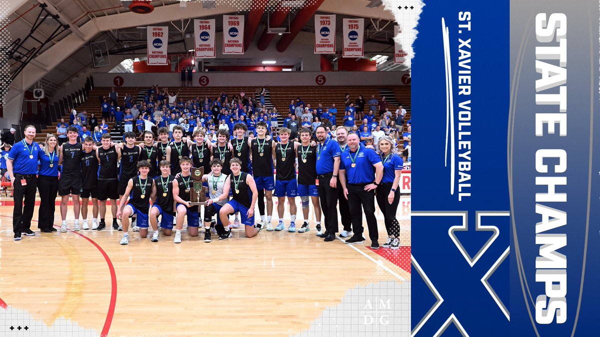 Cincy St. X Sports (@stxsports) on Twitter photo CONGRATULATIONS to the St. Xavier Volleyball team - 2024 STATE CHAMPIONS!
<a href="/StxVolleyball/">St Xavier Volleyball</a>
#AMDG CONGRATULATIONS to the St. Xavier Volleyball team - 2024 STATE CHAMPIONS!
<a href="/StxVolleyball/">St Xavier Volleyball</a>
#AMDG