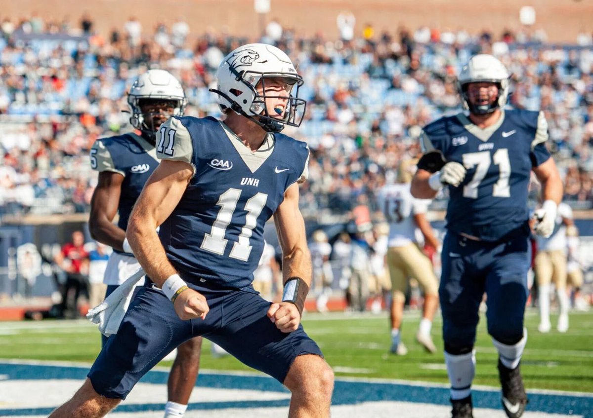 AGTG🙏🏽 Blessed and honored to receive an offer from the University of New Hampshire! @CoachScottJames @UNH_Football @NCHSrecruit @NCWarriorsFB @RecruitGeorgia