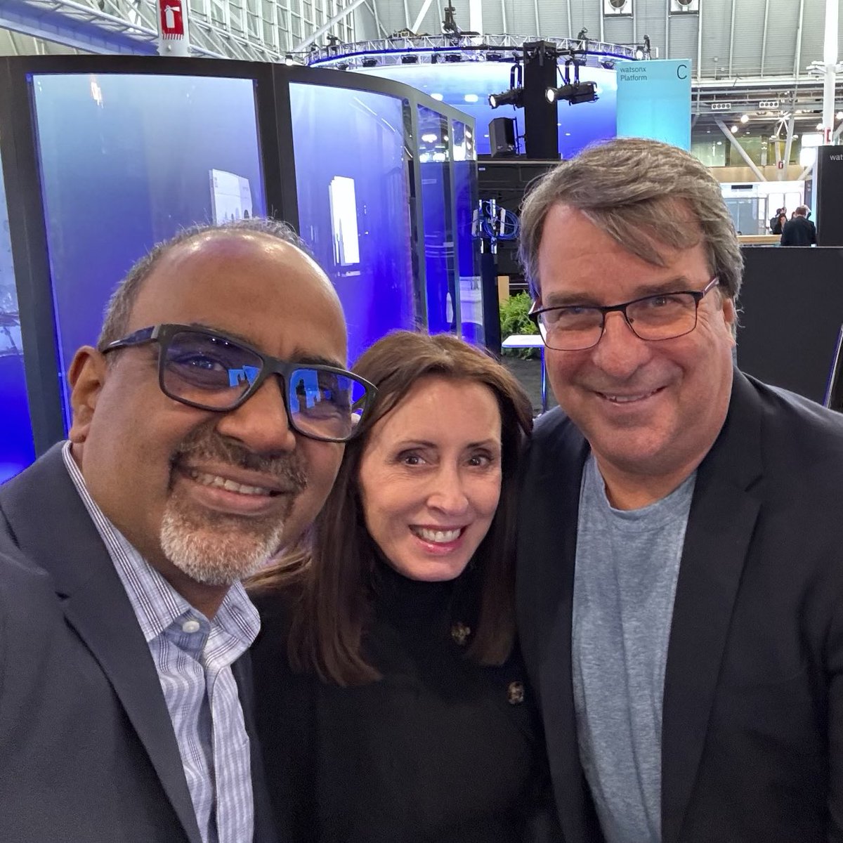 Just after finishing the recording analysis session on a @theCUBE session at #Think2024, Boston, Tuesday last week. @theCUBEresearch @SiliconANGLE @dvellante @ShellyKramer @furrier