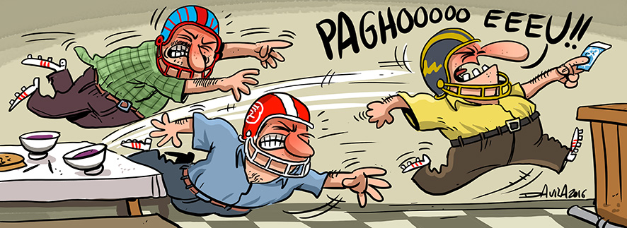 Como pagas no teu grupo de amigos? #Malicia609