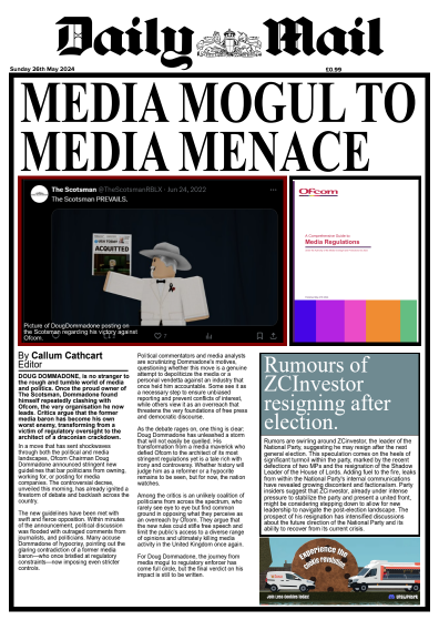 MailOnlineRX's tweet photo. 🚨 For the final time today (hopefully), @callumcathcart has written for the Daily Mail. This time he has written about the brand new Ofcom regulations.

🔗https://t.co/QHdpk6HZjX https://t.co/WsfN5xr4Jt