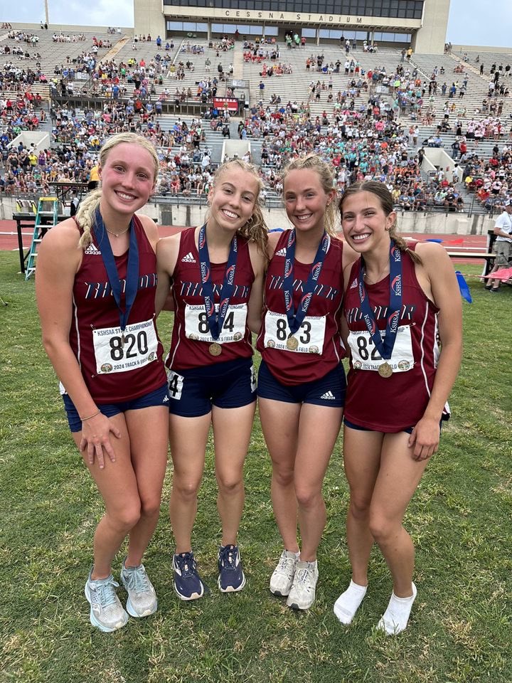 St. James Thunder Athletics & Activities (@sja_gameday) on Twitter photo State Track & Field
🏆State Champion: Girls 4x400 Relay!
Team: Reese Messer, Leah Phelps, Evelyn Overlease, Beatrice Wiley
#GoThunder x <a href="/sjathundertrack/">SJA Track & Field and Cross Country</a> State Track & Field
🏆State Champion: Girls 4x400 Relay!
Team: Reese Messer, Leah Phelps, Evelyn Overlease, Beatrice Wiley
#GoThunder x <a href="/sjathundertrack/">SJA Track & Field and Cross Country</a>