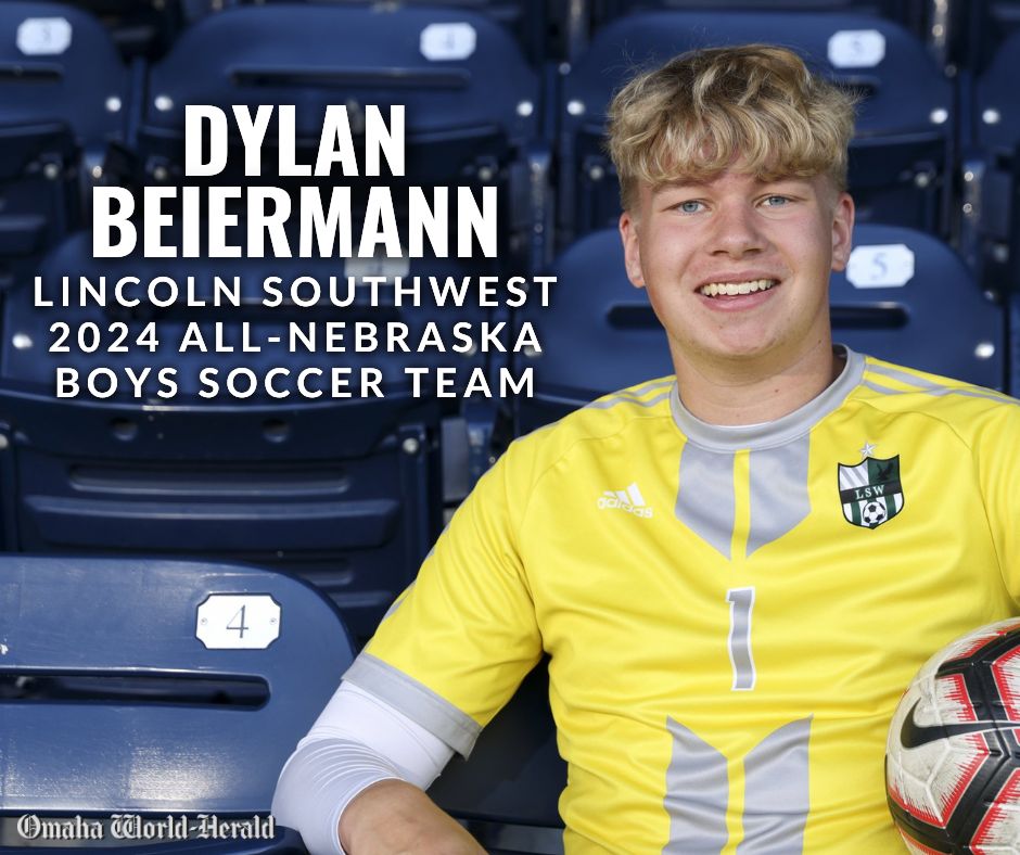 Congrats to @LSWFC_Official’s Dylan Beiermann (@DylanBeiermann) for being selected to the 2024 All-Nebraska boys soccer team!

Meet the team: omaha.com/sports/high-sc… #nebpreps

By @nickrubekOWH