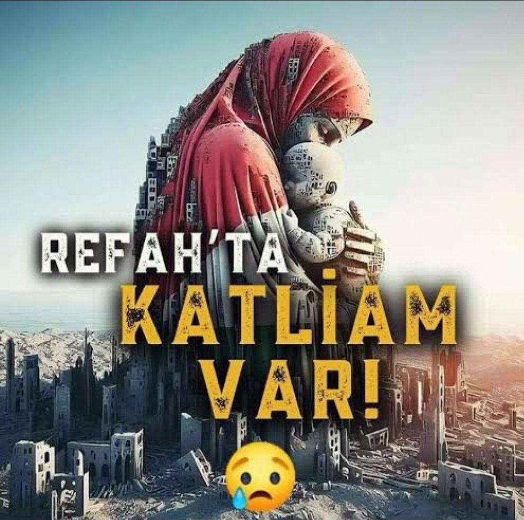 İsrail, yok olacak. Filistinliler buna inanıyor, bu uğurda ağır bedel ödüyorlar. Ancak zulmün boyutu, bizim de maddi ve manevi yardımımızı gerektiriyor. SUSMA! #GazzeKanGölü