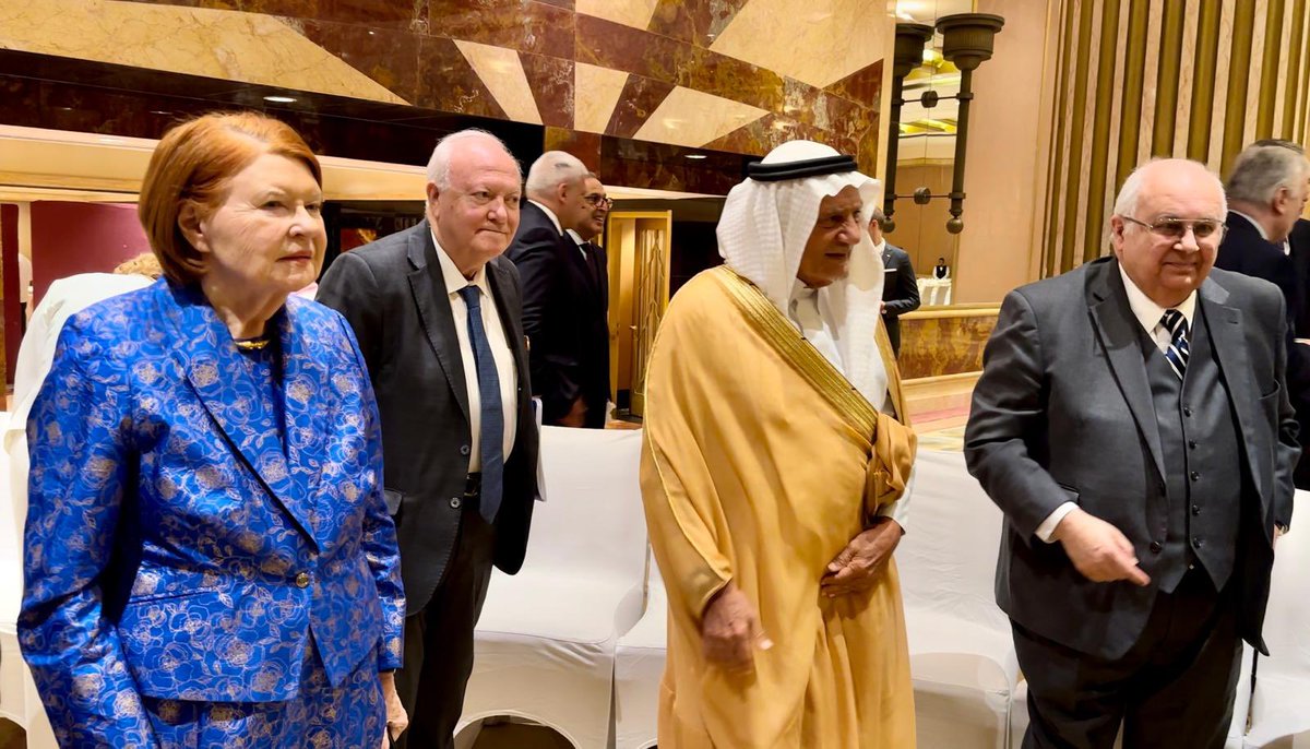 From the High-Level meeting in Riyadh in partnership with @kfcris_en @UNAOC