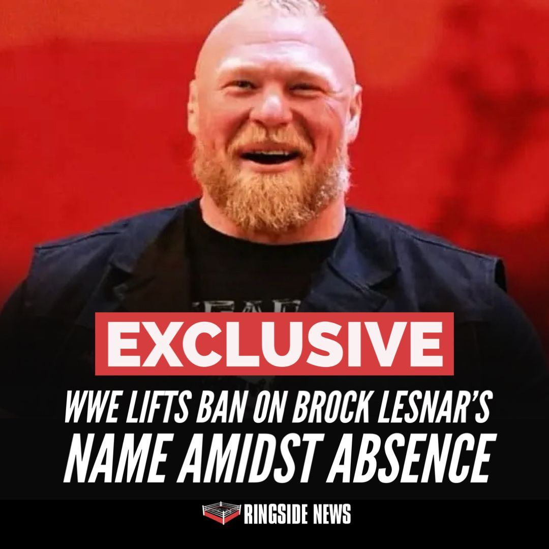 EXCLUSIVE: #WWE Lifts Ban on #BrockLesnar's Name Amidst Absence ringsidenews.com/2024/05/26/wwe…