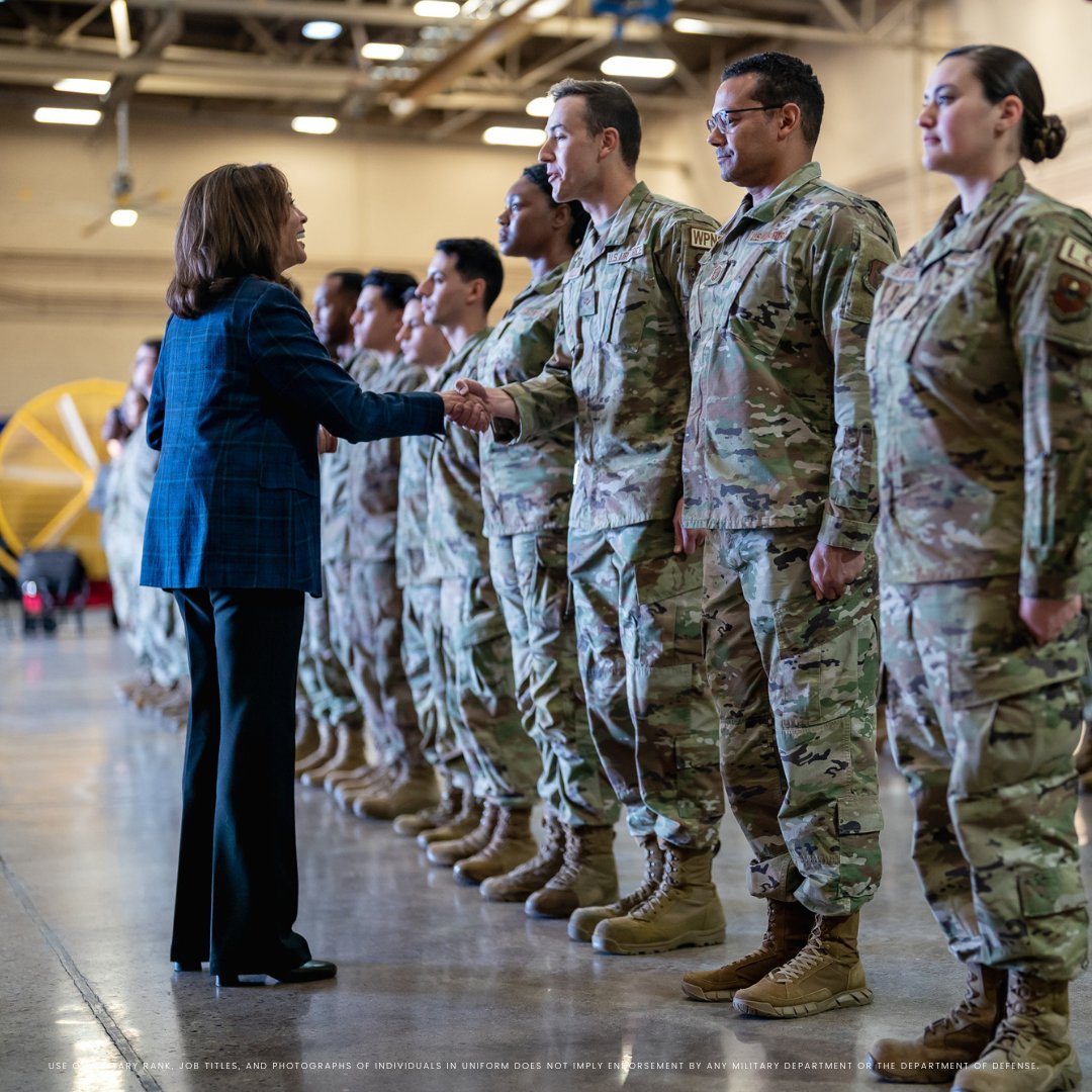 President Biden and Vice President Harris are supporting our brave service members by expanding access to health care, addressing veteran homelessness, improving access to long-term care, and creating job opportunities for veterans.
