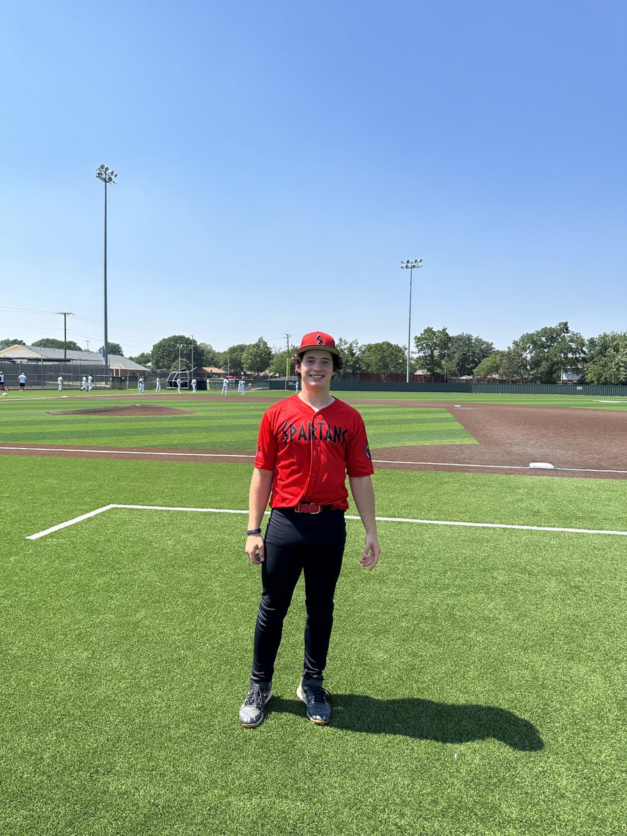 ✭Five Tool Texas✭ (@fivetooltexas) on Twitter photo F: <a href="/texas_spartans/">Texas Spartans Baseball</a> 2027 Bishop 23, Texas Generals Nichols 9
PoG: <a href="/CooperGonzale10/">Cooper Gonzalez</a> 3-3, HR, 3 RBI, 3R, BB
Pitcher: <a href="/gagepatrick2009/">Gage Patrick</a> 2 IP, 5K, H F: <a href="/texas_spartans/">Texas Spartans Baseball</a> 2027 Bishop 23, Texas Generals Nichols 9
PoG: <a href="/CooperGonzale10/">Cooper Gonzalez</a> 3-3, HR, 3 RBI, 3R, BB
Pitcher: <a href="/gagepatrick2009/">Gage Patrick</a> 2 IP, 5K, H