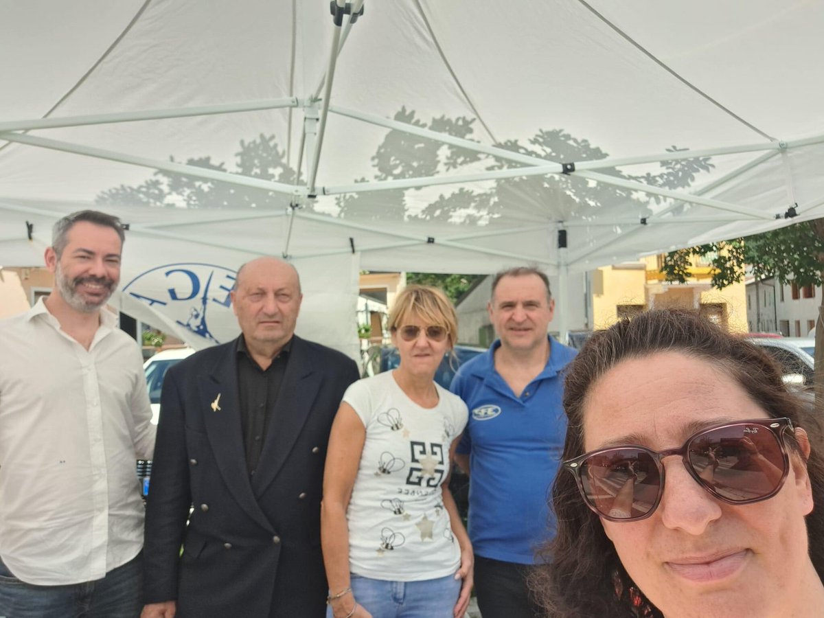 Questa mattina sono andato con la consigliera regionale Lucia Buna a trovare gli amici della Lega #Valcellina a #Malnisio nel loro gazebo. Anche la #domenica come sempre tra la gente