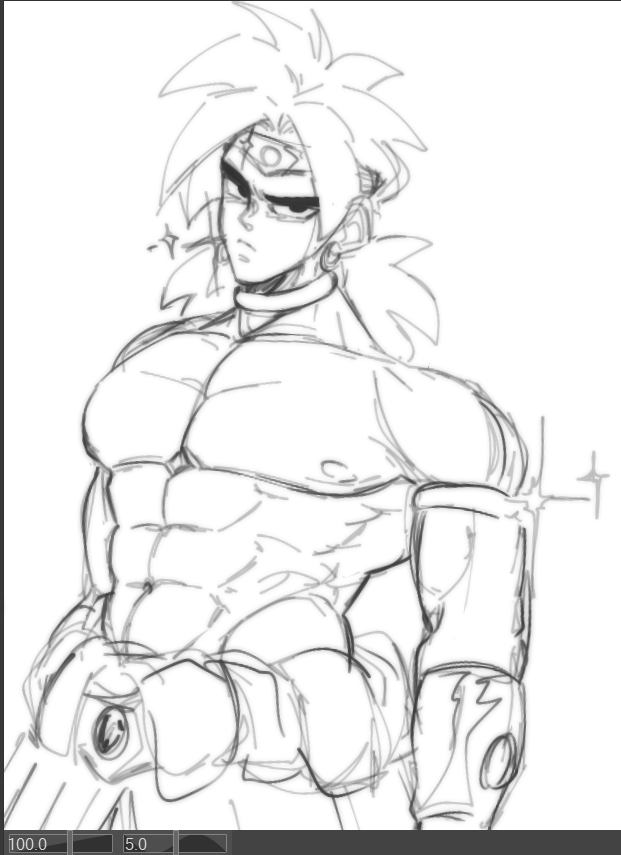 Broly doodle