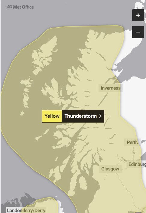 Heat map of the discarded yellow shirts along the A9. Tragic.