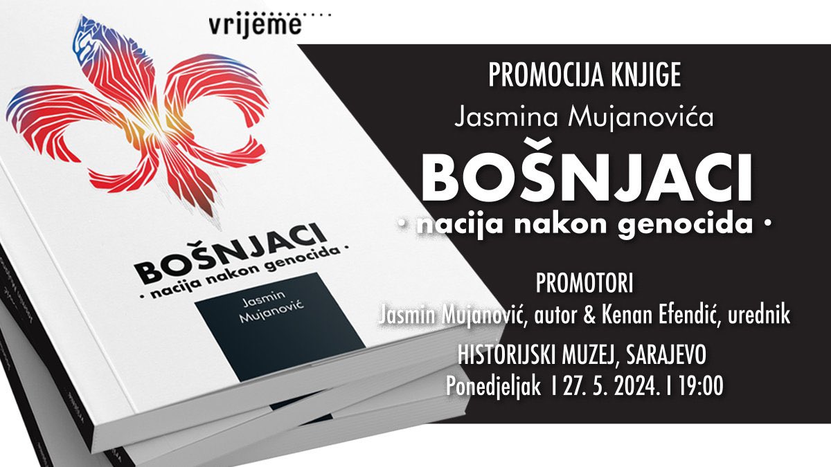 Sarajevo, sutra u 19:00. Historijski muzej. Prva zvanična promocija knjige “Bošnjaci” u BiH. Dođite, poslušajte, kritikujte. Vidimo se. 📚