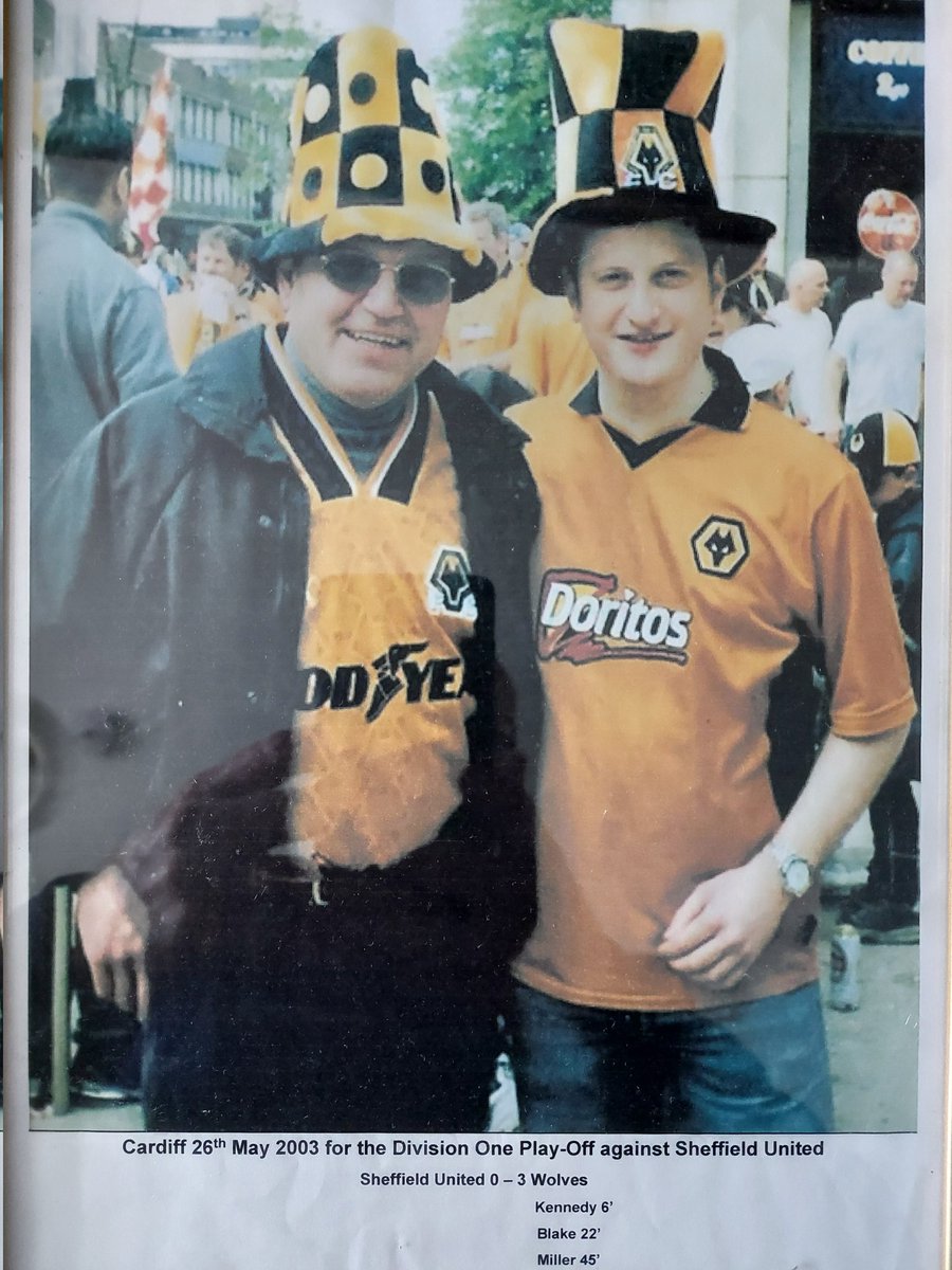 AndrewJordan79's tweet image. 21 years ago today, eventually, we got to the promised land via the Play Offs. What a day and it's his fault I follow Wolves! #wwfc