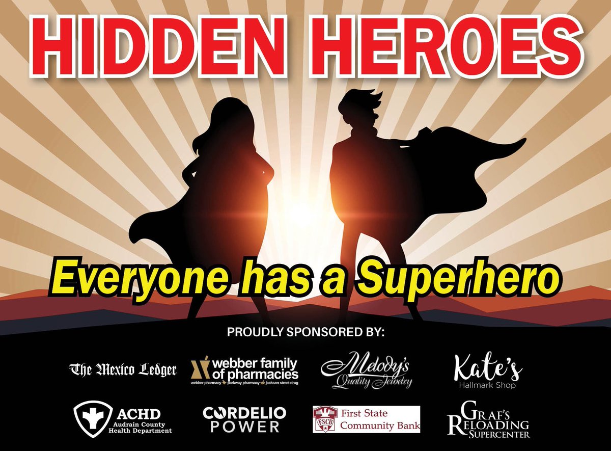 Do you know someone who volunteers their time to be a hero to others? The Mexico Ledger and supporting sponsors will unmask a local Hidden Hero and present them with their very own superhero cape. Help us find these Hidden Heroes! NOMINATION FORM >>> buff.ly/4bv3JhN