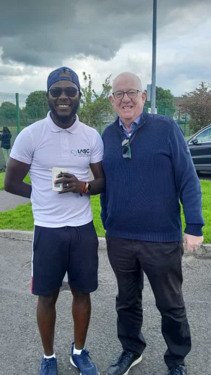 Thank you for stopping over for this year's #LaoisAfricaDay2024 @CharlieFlanagan As always you are supportive and ever so positive #LaoisWeAre