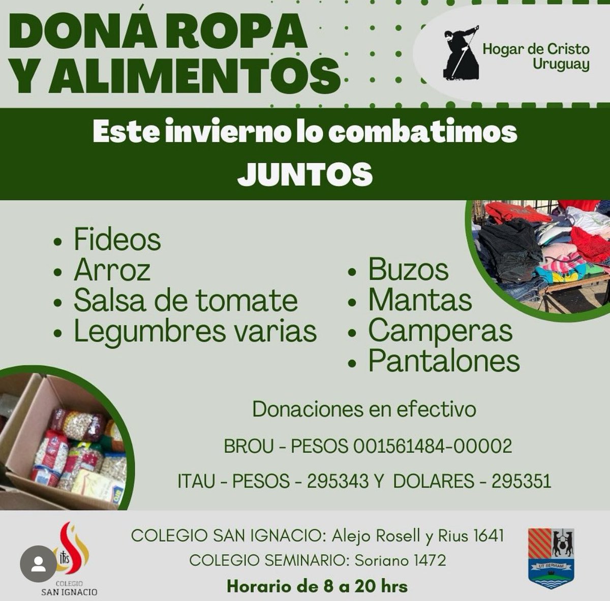 Gracias Telemundo y <a href="/luciabrocal/">Lucía Brocal</a> , en HDC somos mas de 200 voluntarios, 7 ollas, Caif , Centro Juvenil, Hogar de Ancianos, y acompañamiento a flias y niños e  Delta y Bulevares. Nos hace muy bien que se conozcan estas cosas para contagiar ! Estamos en plena campaña de donaciones
