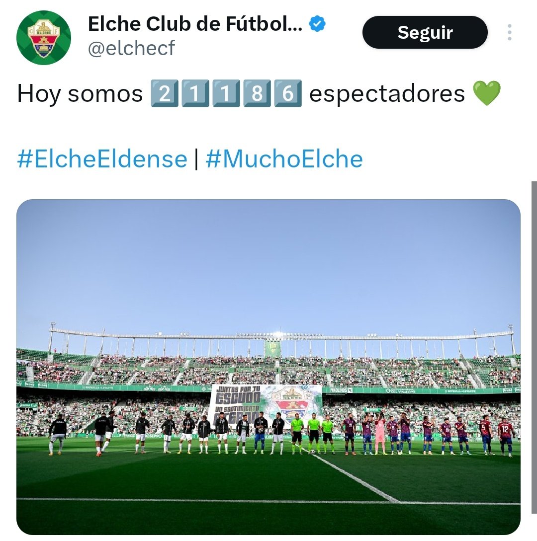 Nunca más vuelvas a comparar

Hércules se juega el ascenso: 27832👤

Elche se juega el ascenso: 21186 👤