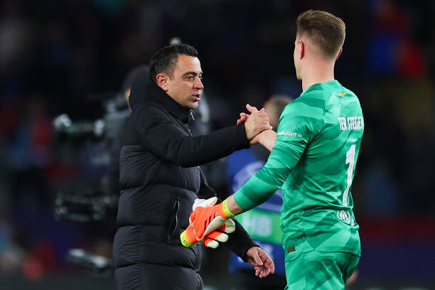 📺 DIRECTO @JijantesFC 🗣 Ter Stegen: 'Agradecemos mucho lo que Xavi ha hecho por el equipo y por el club. A nivel personal le deseo todo lo mejor, que se lo merece. Ahora le toca descansar. Nosotros siempre estaremos con él.' 🔗 twitch.tv/gerardromero