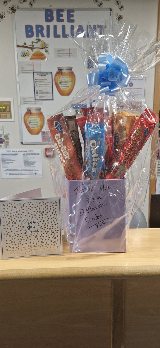 Emma Bunting (@emmabunting15) on Twitter photo Beautiful hamper delivered by one of our patients thanking us for showing her care and compassion during her stay on <a href="/NMGH_i5/">NMGH_I5</a>. Well done team xxxxxxx <a href="/BunnageJane/">jane bunnage</a> <a href="/AkweiChrissy/">Chrissy Akwei</a> <a href="/GillianShannon8/">Gillian Shannon</a> <a href="/JoanneHeggerty/">Joanne Heggerty π</a> <a href="/kathryn1k/">Kathryn Krinksπ</a> <a href="/NMGNursingfocus/">NMGH Quality, Safety and Patient Experience</a> Beautiful hamper delivered by one of our patients thanking us for showing her care and compassion during her stay on <a href="/NMGH_i5/">NMGH_I5</a>. Well done team xxxxxxx <a href="/BunnageJane/">jane bunnage</a> <a href="/AkweiChrissy/">Chrissy Akwei</a> <a href="/GillianShannon8/">Gillian Shannon</a> <a href="/JoanneHeggerty/">Joanne Heggerty π</a> <a href="/kathryn1k/">Kathryn Krinksπ</a> <a href="/NMGNursingfocus/">NMGH Quality, Safety and Patient Experience</a>
