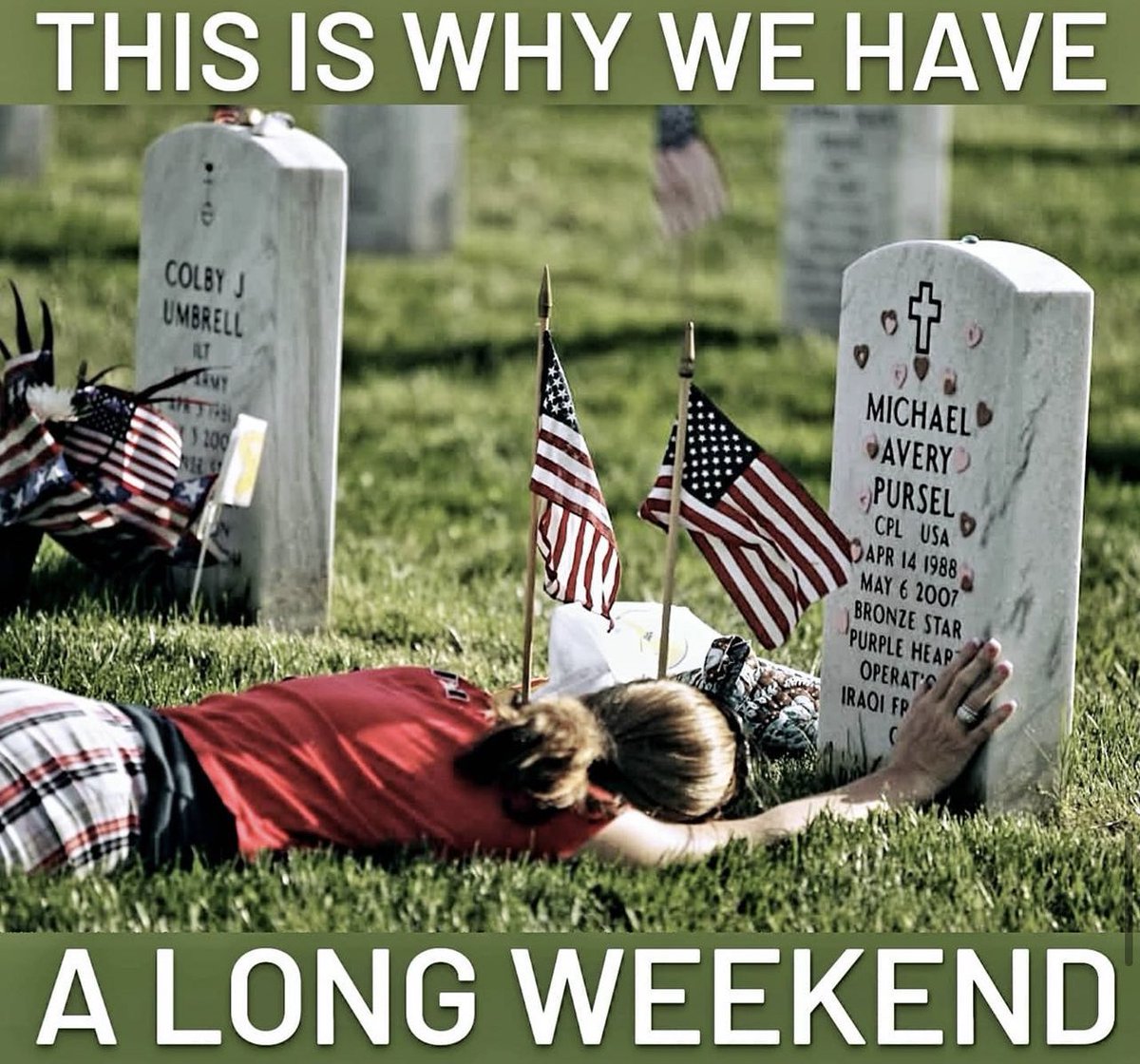 We are very thankful to live in the USA and this weekend we honor and remember nearly 1.4 million americans who gave their lives so that we can live in a free nation. #memorialday
