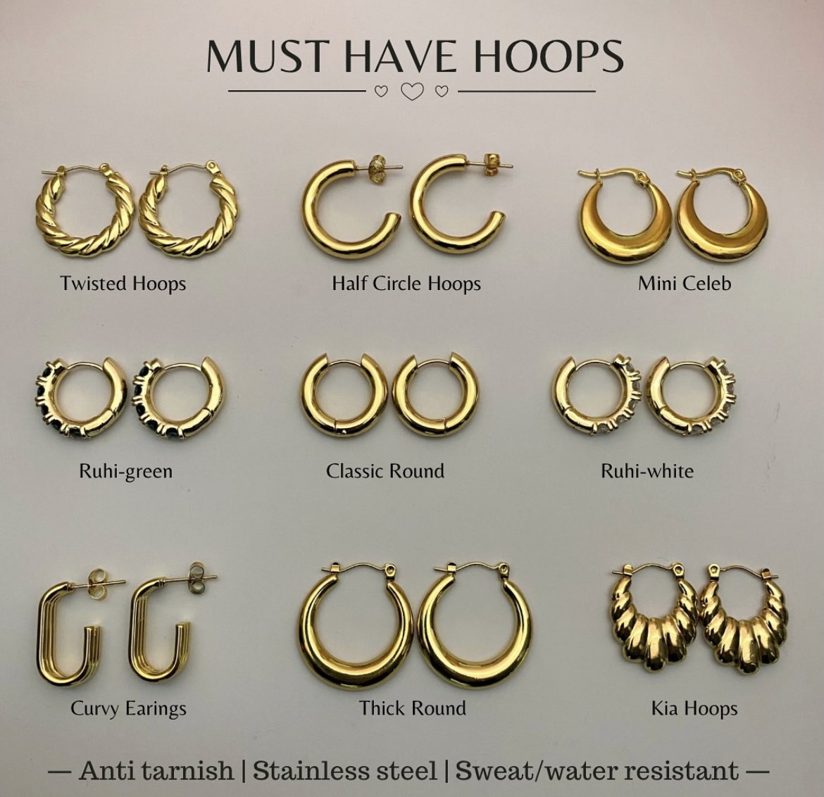 must have hoops 😍