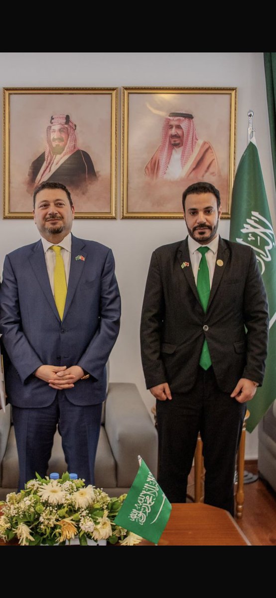 Walmorgi's tweet photo. تشرفت بمقابلة سعادة سفير خادم الحرمين الشريفين لدى جمهورية تركيا الأستاذ/فهد بن أسعد أبو النصر في مكتبه؛ وعبّر عن شكره وتقديره على الجهود المبذوله في إنجاح مبادرة طريق مكة التي تهدف الى تسهيل إجراءات الحجاج في بلدانهم، كما أثمن هذا الشكر والدعم وتذليل كافة الصعوبات لإنجاح المهمة https://t.co/M1hZUax1t2