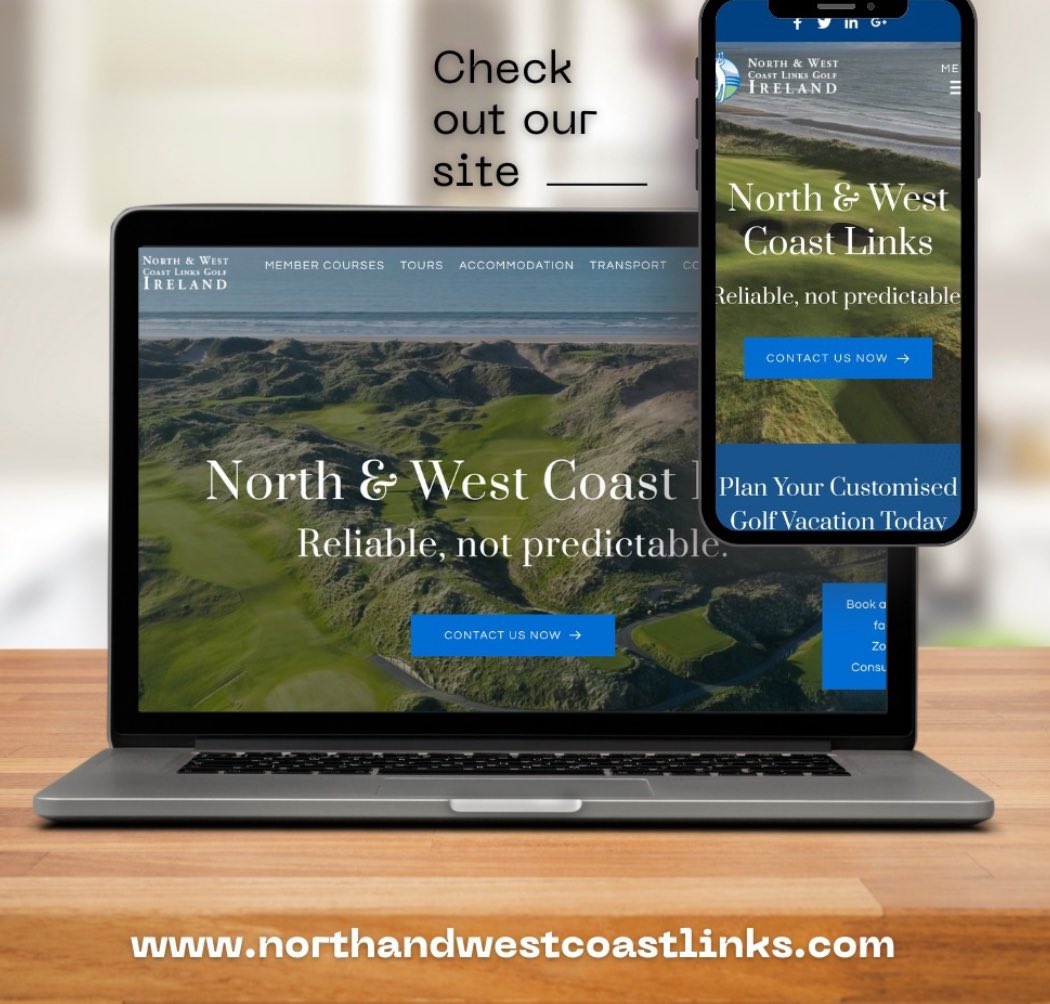 Our newly updated site is packed with info on our Member Courses and Irish Links Tours including our popular 2025 Open Championship Package.
💚
northandwestcoastlinks.com
Email us
sales@northandwestcoastlinks.com
 #golfireland #golfvacation