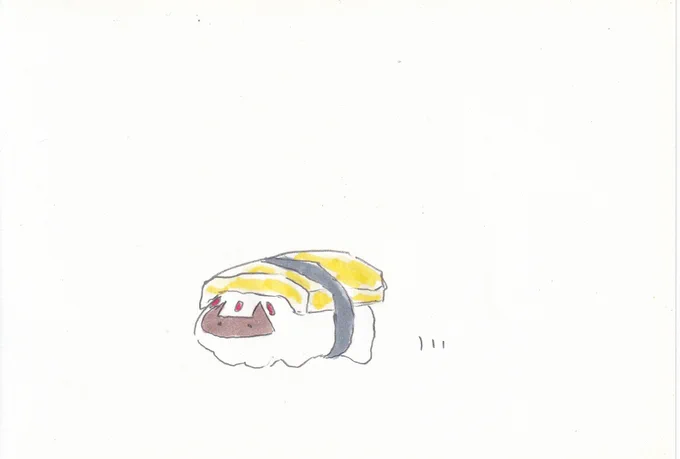 たまごのおすし。#イラスト #メイドインアビス 