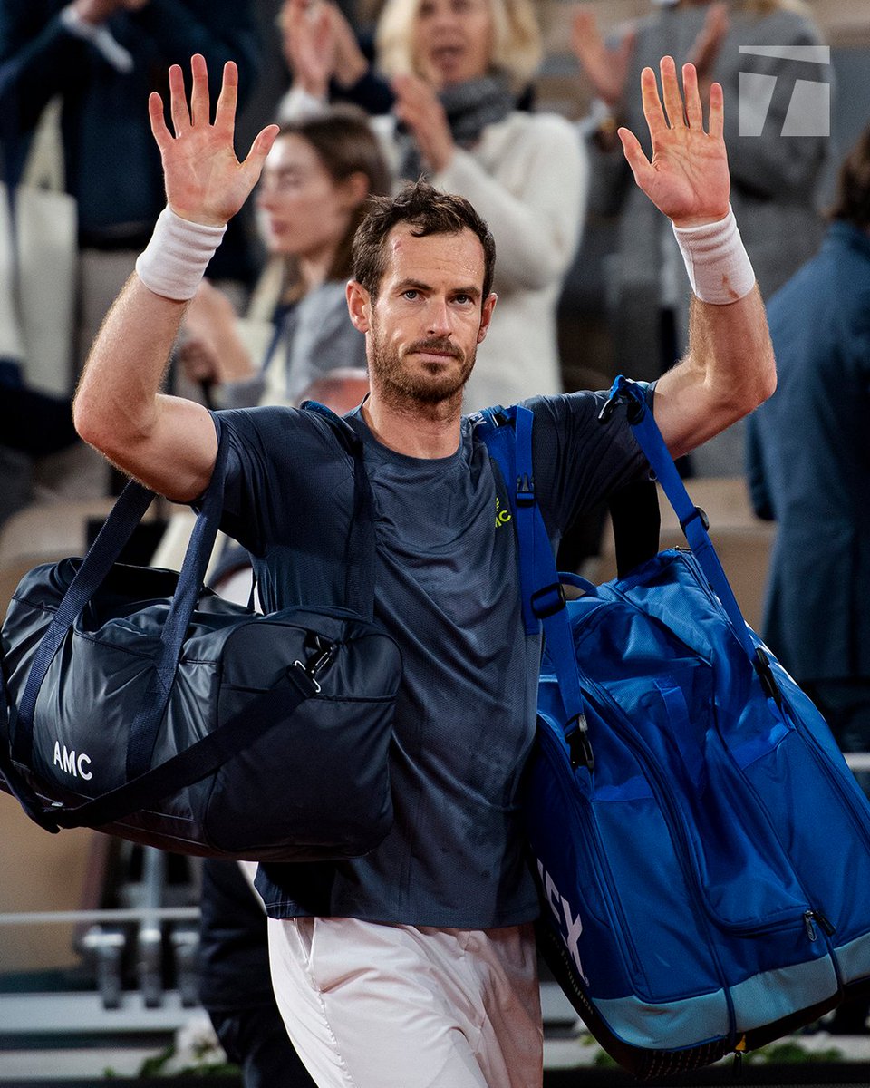 Saying goodbye for the final time ❤️👋

<a href="/andy_murray/">Andy Murray</a> | #rolandgarros