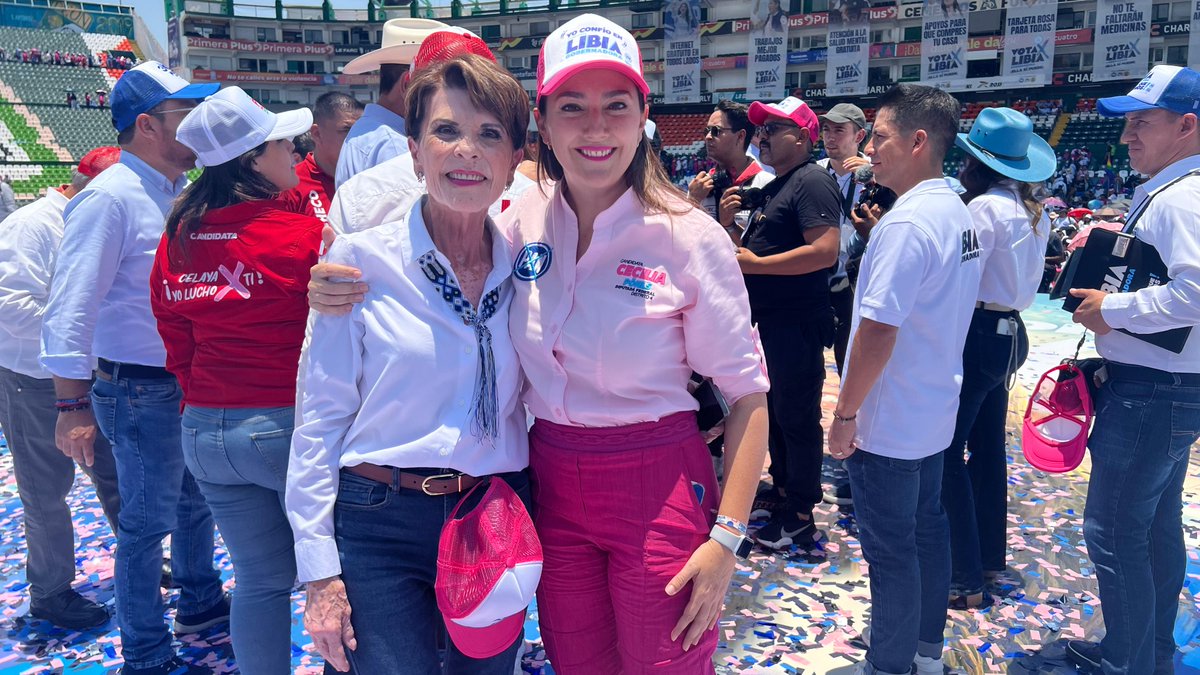 ¡Es tiempo de las #mujeres! @LibiaDennise será nuestra próxima gobernadora y junto a #XóchitlPresidenta construiremos un país con igualdad de oportunidades para todas ¡#LlegóLaHoraDeAvanzar y este 2 de junio, tu voto es vital para el cambio que todas queremos💪🏻🩷