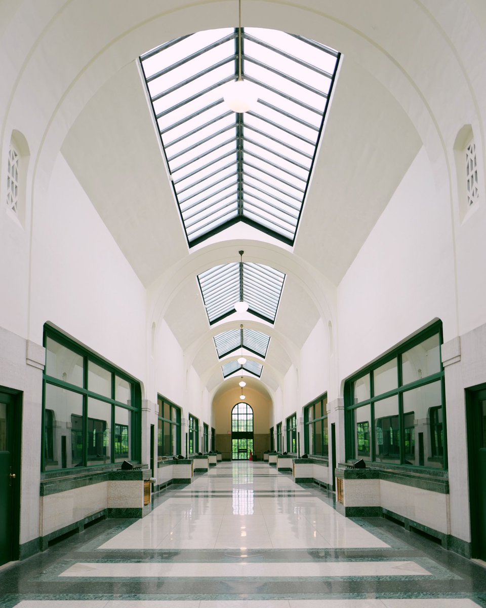 The art deco vibes are immaculate at the 📍R.C Harris Water Treatment Plant 💧@Doors_OpenTO